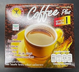 Nature Gift Coffee Plus with Fiber Ginseng Extract Vitamin & Mineral 135g. (13.5g.x10 Sachets)