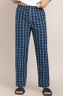 XYXX Men's Checkmate Combed Cotton Regular Fit Pyjama
