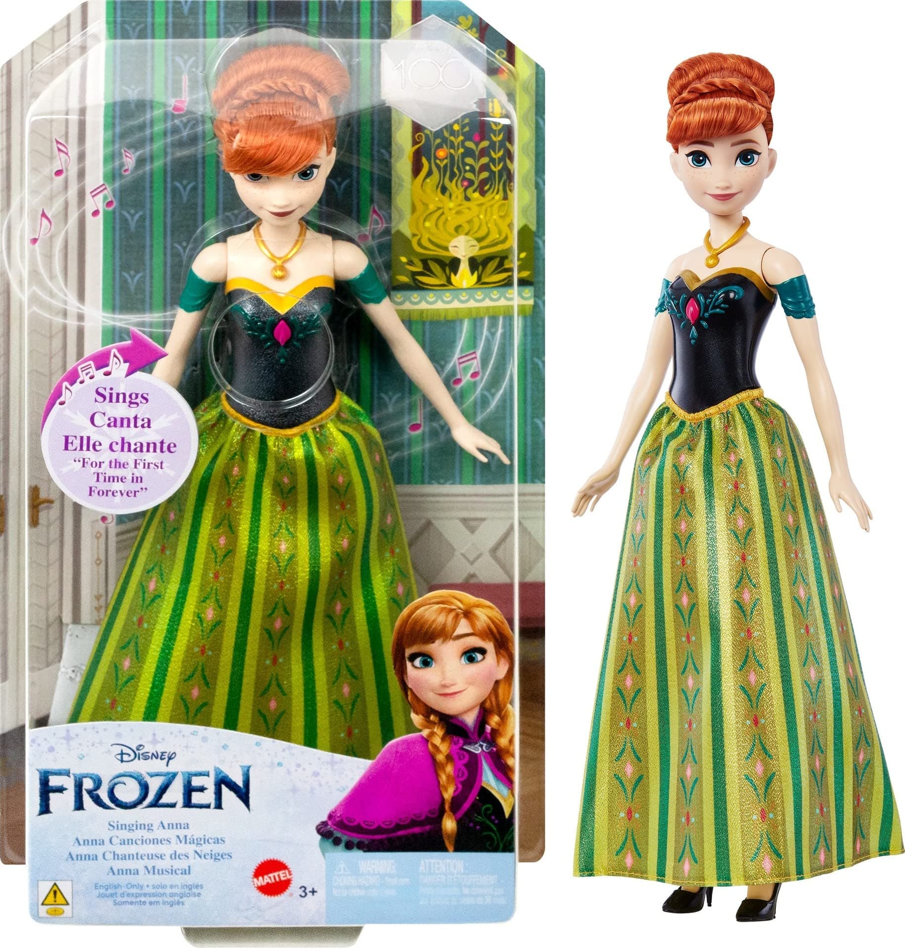 Disney Frozen Singing Anna Doll