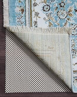 Veken 9ft x 12ft Non Slip Carpet Underlay Extra Thick Underlay for Hard Floors, Keep Your Rugs Safe and in Place