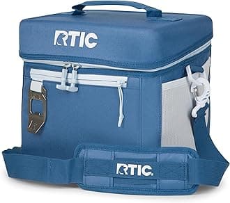 RTIC 15 Can Everyday Cooler, Soft Sided Portable Insulated Cooling for Lunch, Beach, Drink, Beverage, Travel, Camping, Picnic, for Men and Women