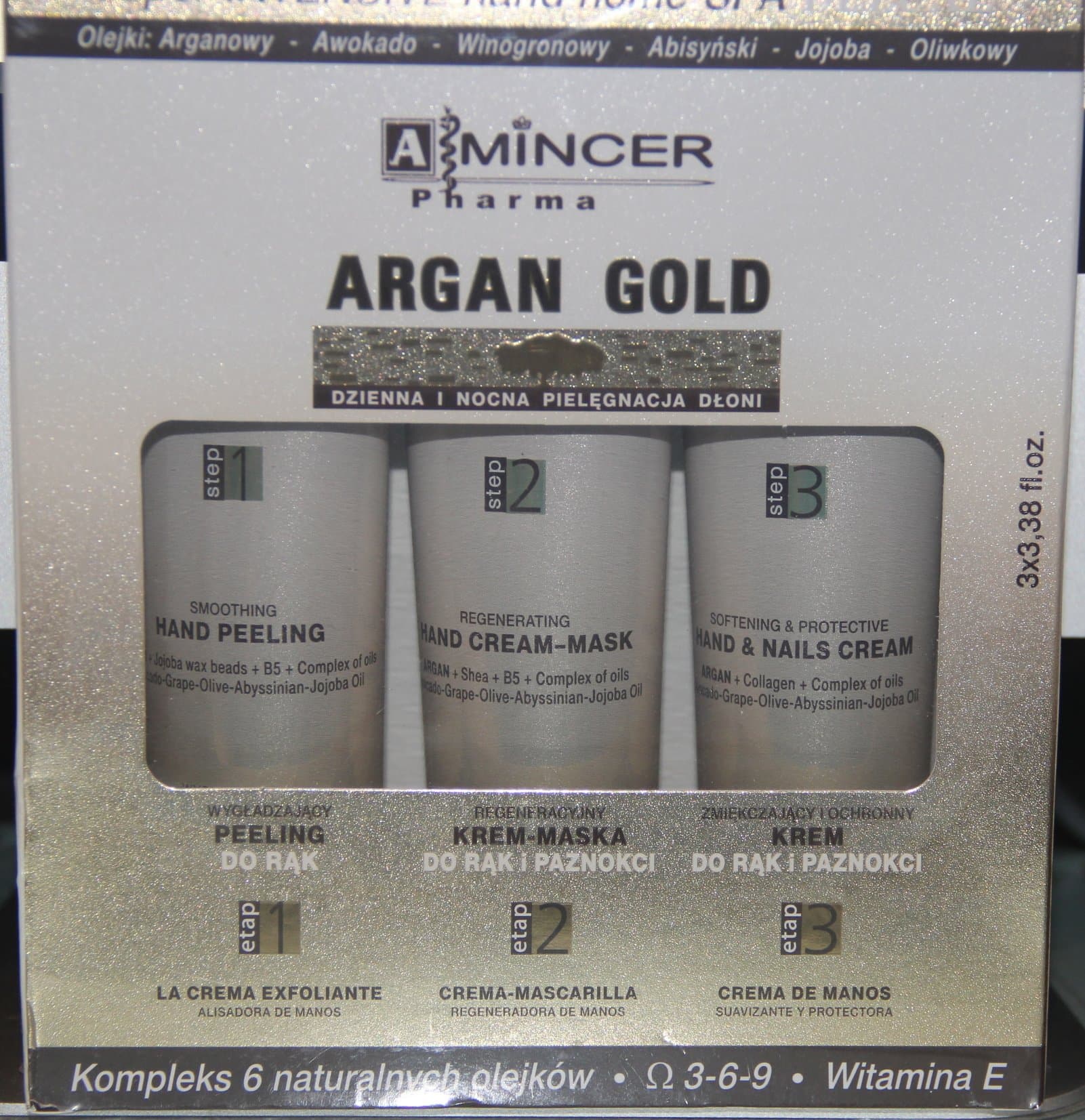 Argan Gold Super Intensive Hand Home Spa Deluxe