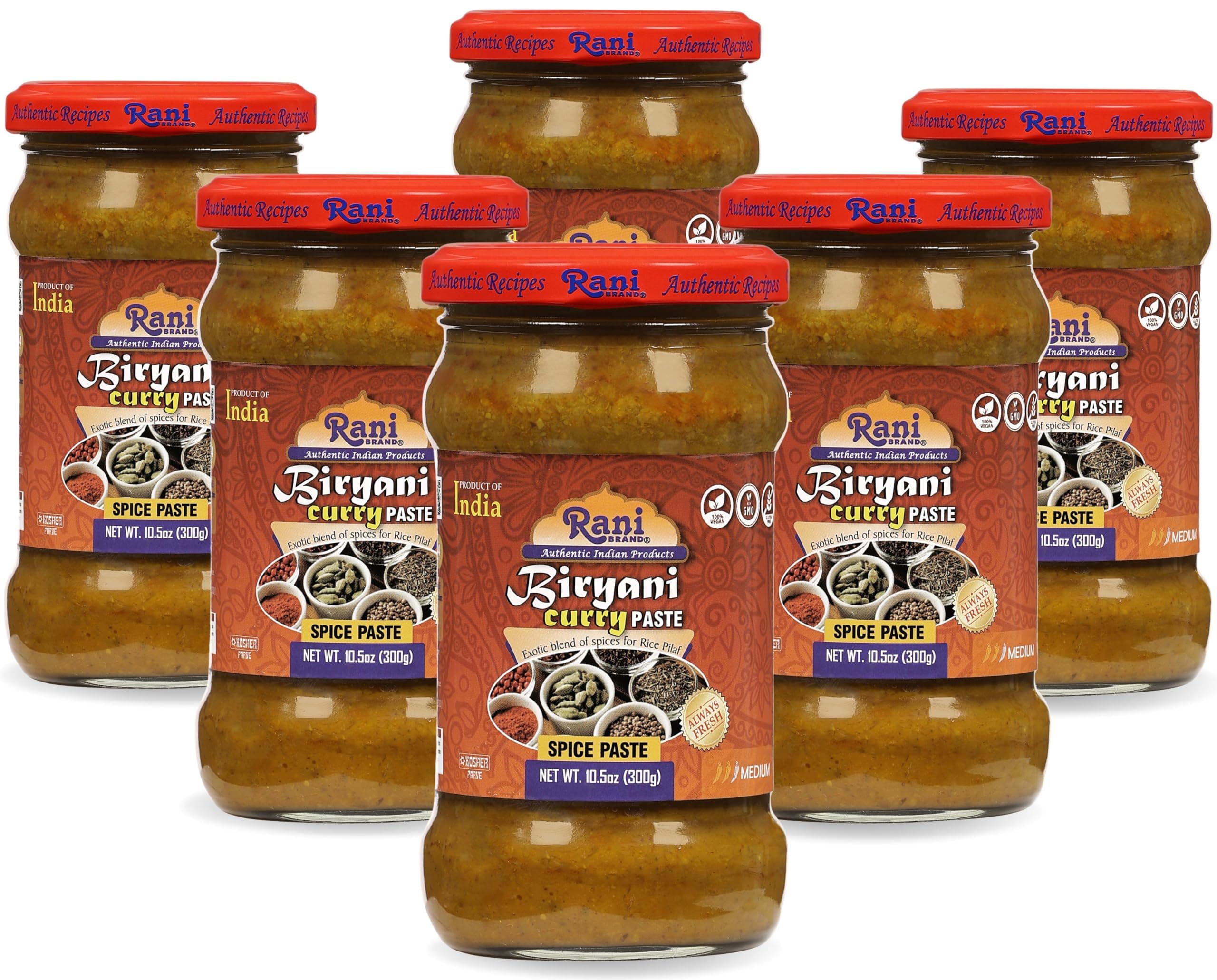 Rani Biryani Curry Paste (Pack of 5+1)