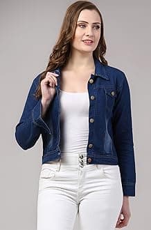 Men's Denim Blend Standard Length Jacket