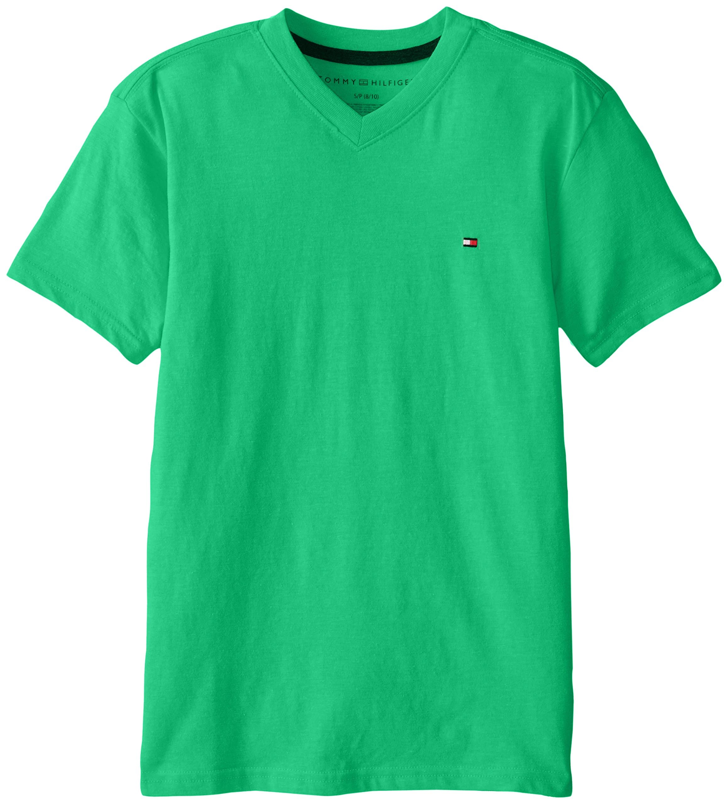 Tommy Hilfiger Boys' Core V-Neck Tee