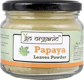 Go Organic Papaya Leaves Powder, 150 g