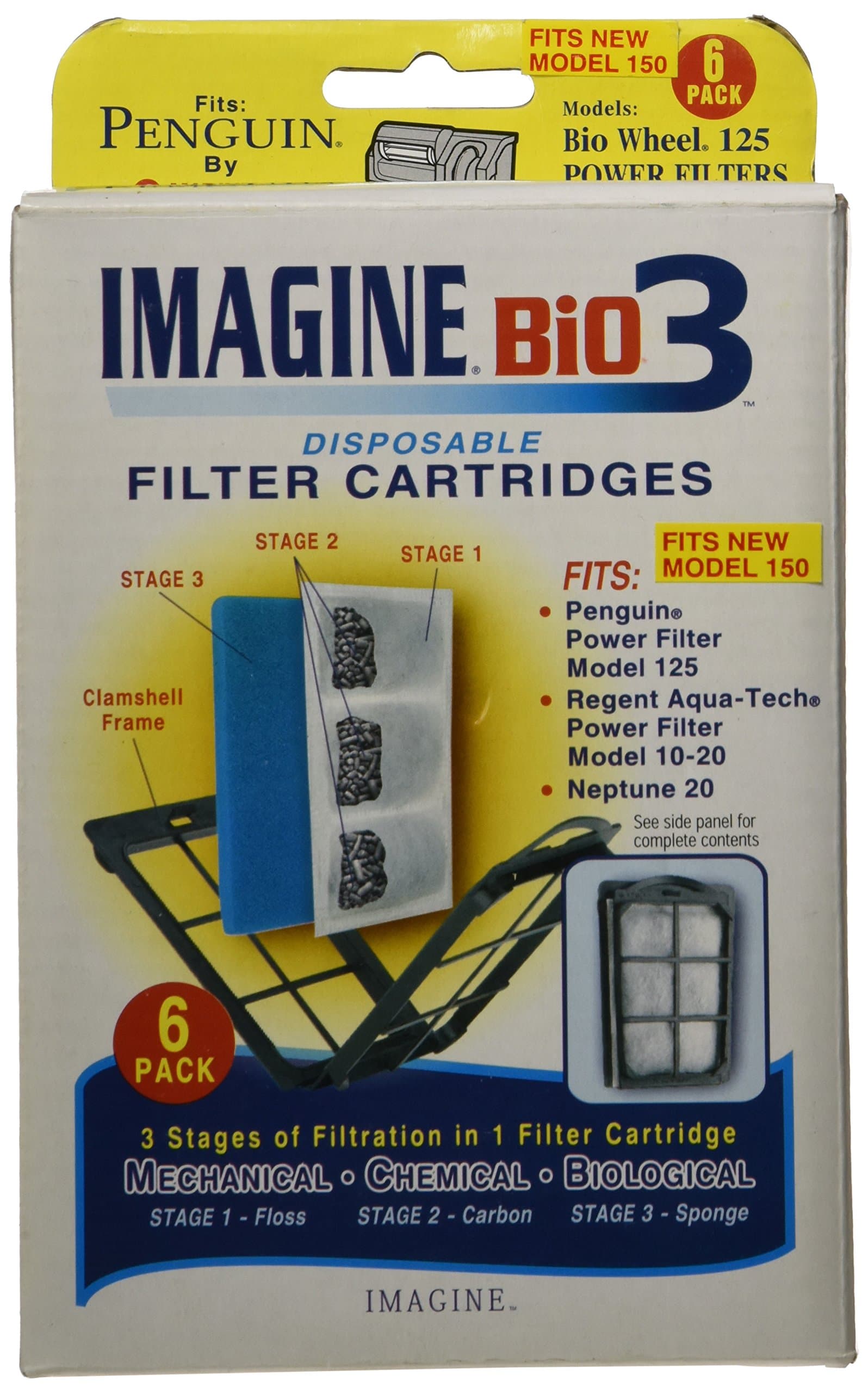 AIM71256 Bio 3 Cart Penguin 125, 6-Pack