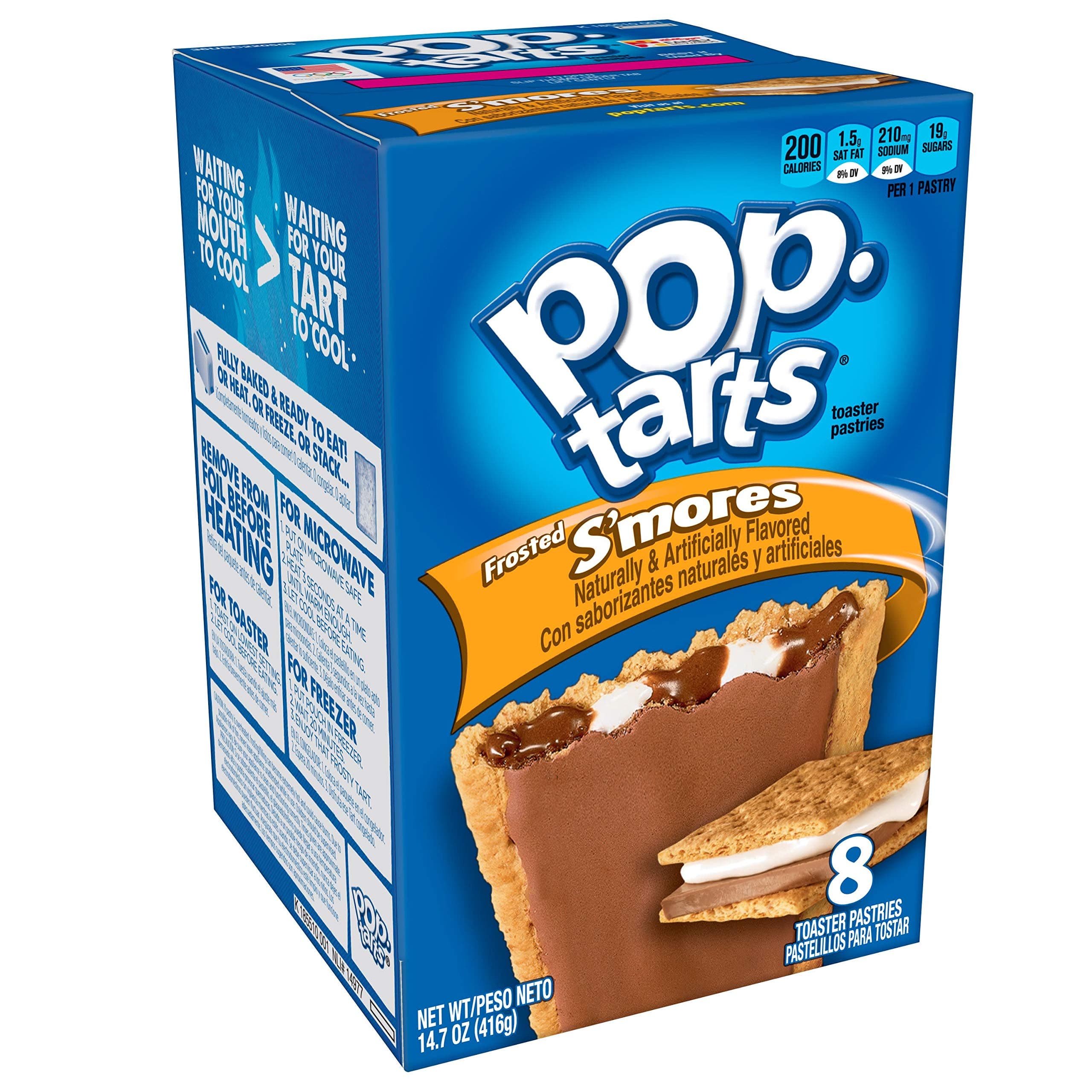 Kellogg's Pop Tarts S'Mores, 416g