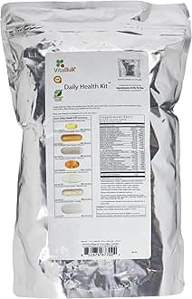 VitalBulkVital Bulk Daily Health Kit Packet Multivitamin & Mineral Supplements 30 Count Bag