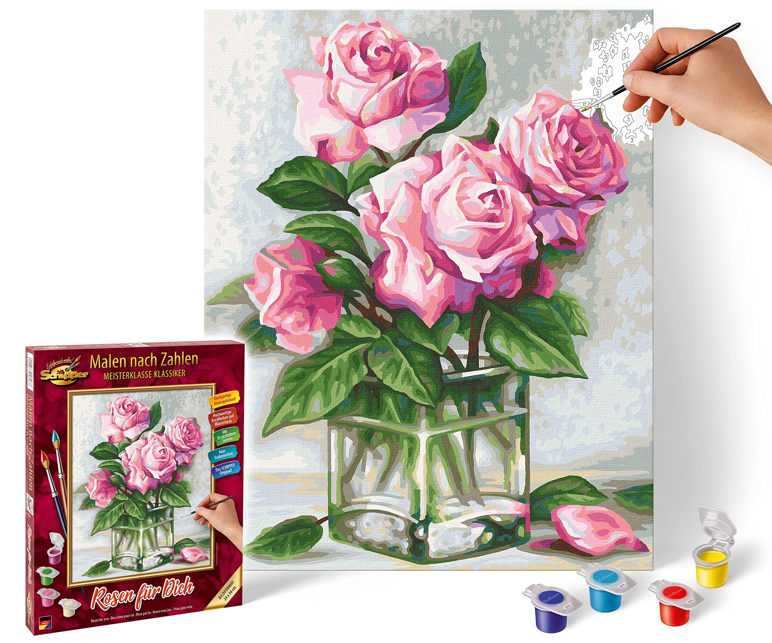 Schipper Roses for You Paint by Number Kit
