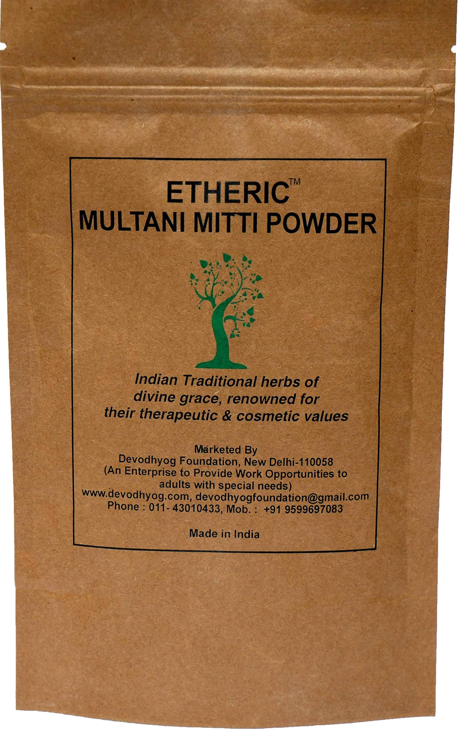 ETHERIC Multani Mitti Powder, 100g