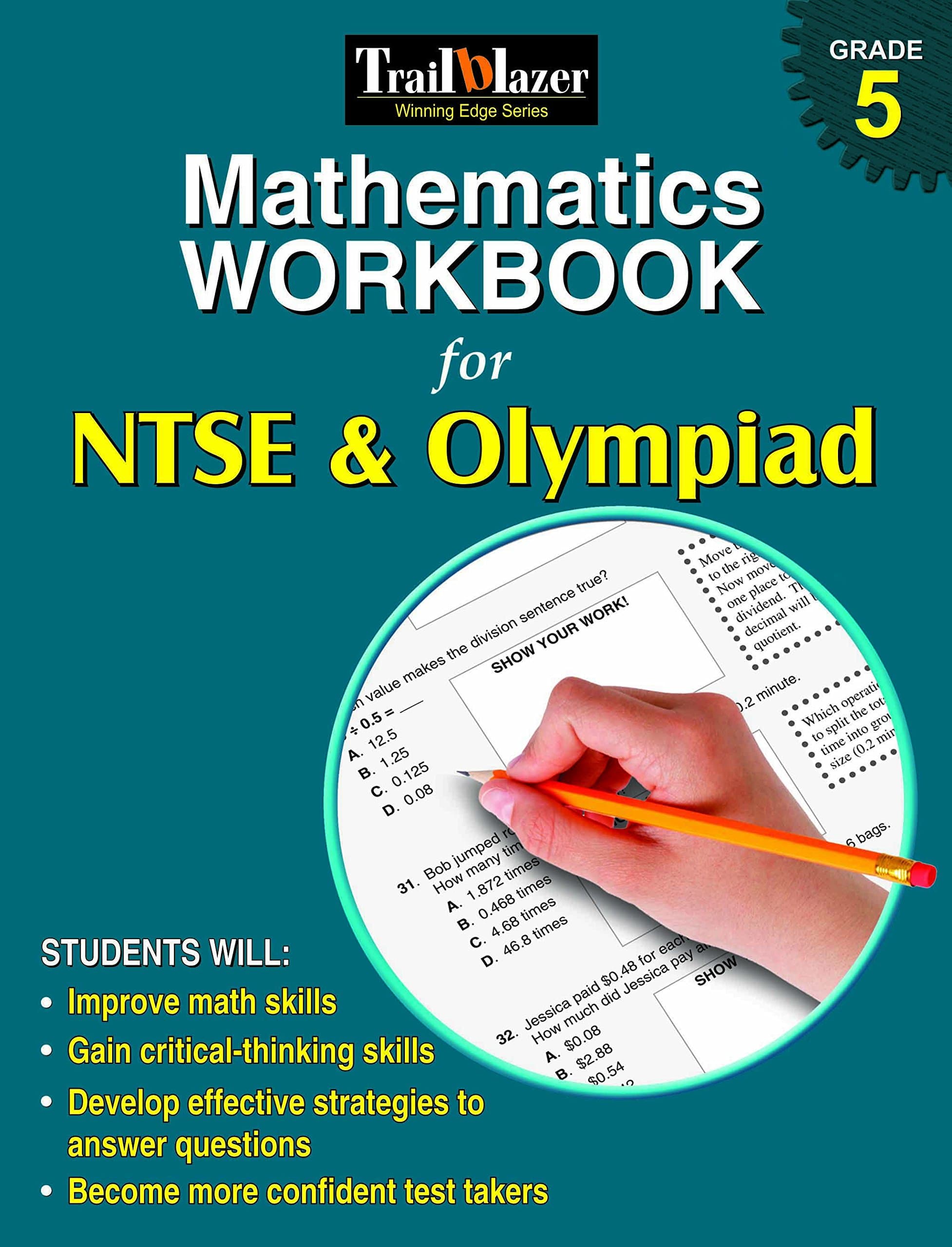 Mathematics Workbook for NTSE & Olympiad Grade 5 Paperback