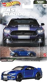 Hot Wheels GRK56 Furious Fleet Custom Mustang 2/5