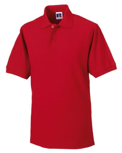 Russell hard polo classic red XL