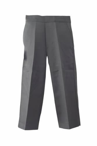 Direct Uniforms Classic Quality Boys School/Nursery Pull-Up Trousers-Black/Grey- Ages-18Mth-7Yrs, Size:3-4Yrs 19" Waist X 14" Inside Leg, Color:Grey