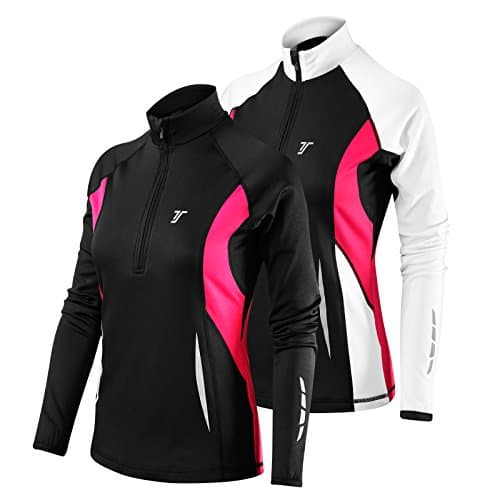 Women's Winter Run Half-Zip Long Sleeve Running Top