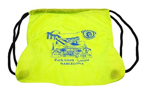 BARCELONA - DRAC PARK DRAWSTRING BEACH BAG - GREEN
