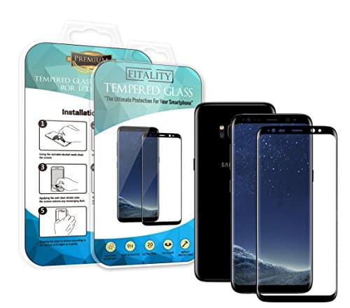 Screen Protector, Tempered Glass for Samsung Galaxy S8, Galaxy s8, Anti-scratch HD-Clear Protection, Check resistant and anti glossy touch