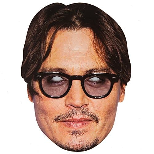 Johnny Depp Cardboard Mask