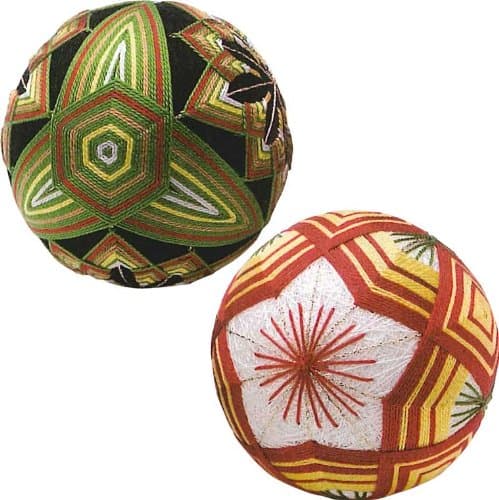 Plum Orimupasu Temari Kit / three-bladed turtle-ring connection (japan import)