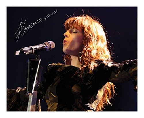 Florence + The Machine Autographed Signed 21cm x 29.7cm A4 Photo Poster