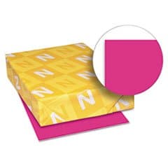(6 Pack Value Bundle) WAU22681 Astrobrights Colored Paper, 24lb, 8-1/2 x 11, Fireball Fuchsia, 500 Sheets/Ream