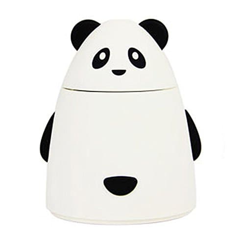 Fragrance Accessories Creative Panda LED Essential Oil Aroma Diffuser Air Humidifier Aroma Purifier air purifier air purifier White