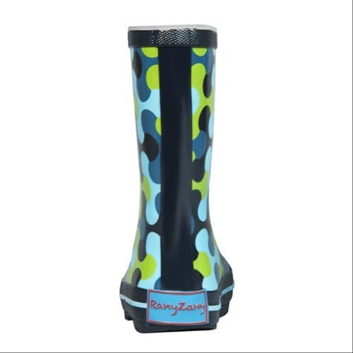 RanyZany Playful Puzzle Rain Boots