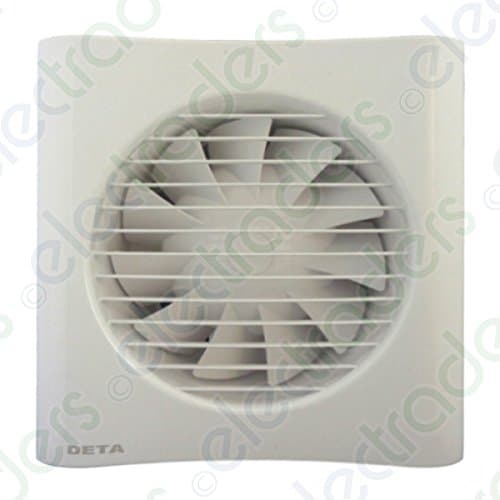 Deta 4661 Axial Extractor Fan 6 Inch / 150mm (Timer Model)