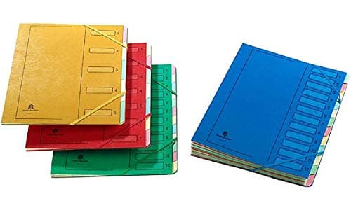 Extendos Mon Dossier 223.07 EL09 Organiser with 7 compartments – Red