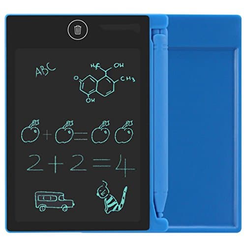 LED Writing Tablet 4.4 Inch Mini Portable Kids Drawing board Doodle Pads Electronic Graphic Drawing Tablet Blue