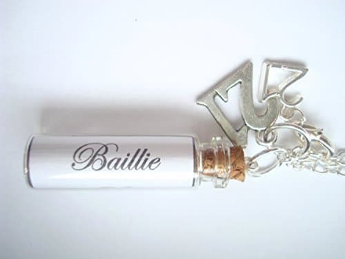 Personalized Name Message In A Bottle 21st Birthday Necklace