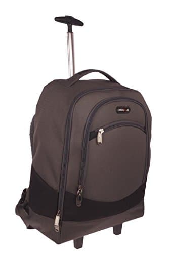 BagsRUs Polyester 36 cms Grey Softsided Carry-On Cabin Trolley Bag (CA108FGR)
