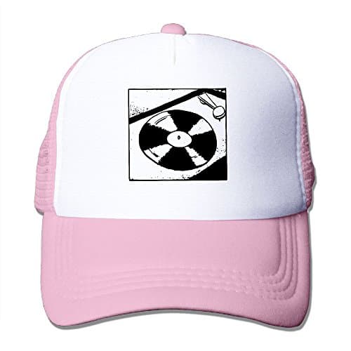 WLF Unisex Simple Turntable Adults Adjustable Mesh Hat Trucker Cap