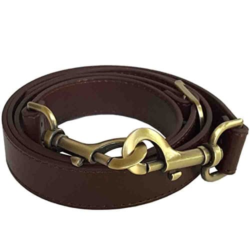 1" Chocolate Brown Adjustable Replacement Cross Body Handbag Purse Strap