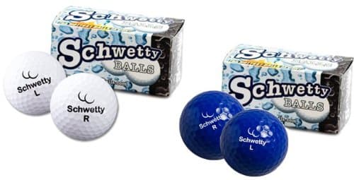 Schwetty Balls - 2 White and 2 Blue Balls Combo Set