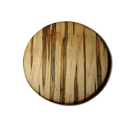 Ambrosia Maple Wood Round Cutting Board.