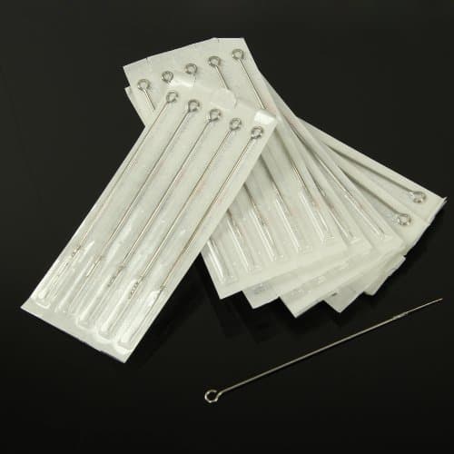 10 Pcs 3 Round Liner Sterilized Disposable Tattoo Machine Ink Needles Supply 3rl