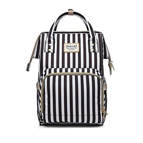 XCXDX Large-Capacity Diaper Bag, Multi-Functional Casual Shoulder Bag, Insulated Bottle Bag with Large Opening Design