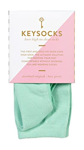 Keysocks Green Original No Show Knee High Sock Liners