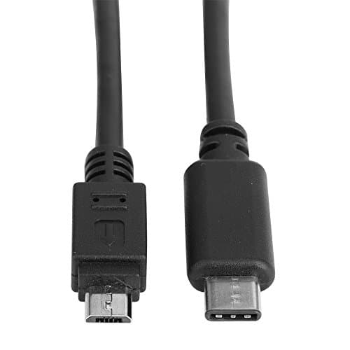 Hentek 6ft USB 3.1 Tpye C To USB 2.0 Type B Micro Cable Hi-Speed Connector Sync & Charging Cable For Apple Macbook, Google Chromebook