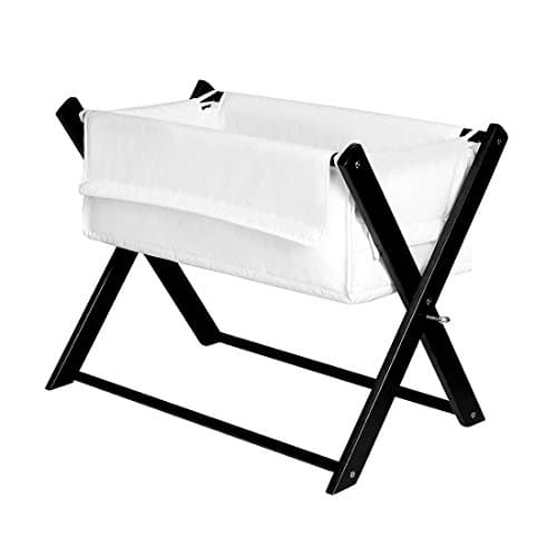 Saplings Katie Crib + Mattress - Black Oak