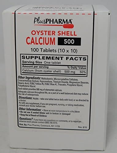 OYSTER SH CALC TB 500MG 100 Count (5 Pack)