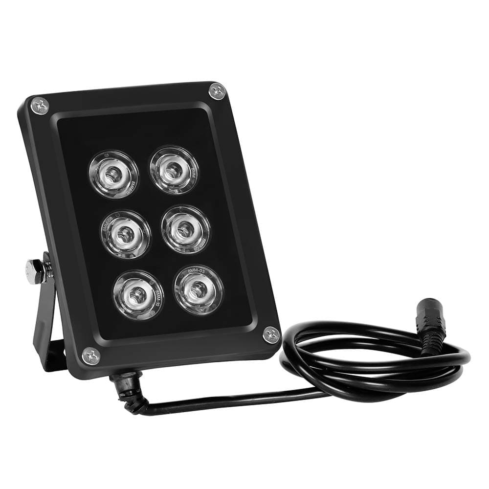 ICAMI IR Illuminators 6pcs,High Power Infrared LED Lights for Security Camera