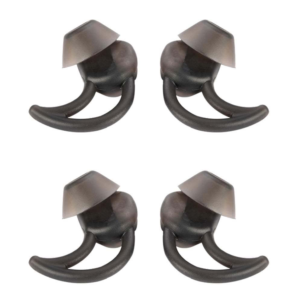 Henghx Replacement Earbuds Tips 2 Pair for Bose SoundSport Pulse Wireless Headphones,Size-L-Black Silicone Ear Pads Covers