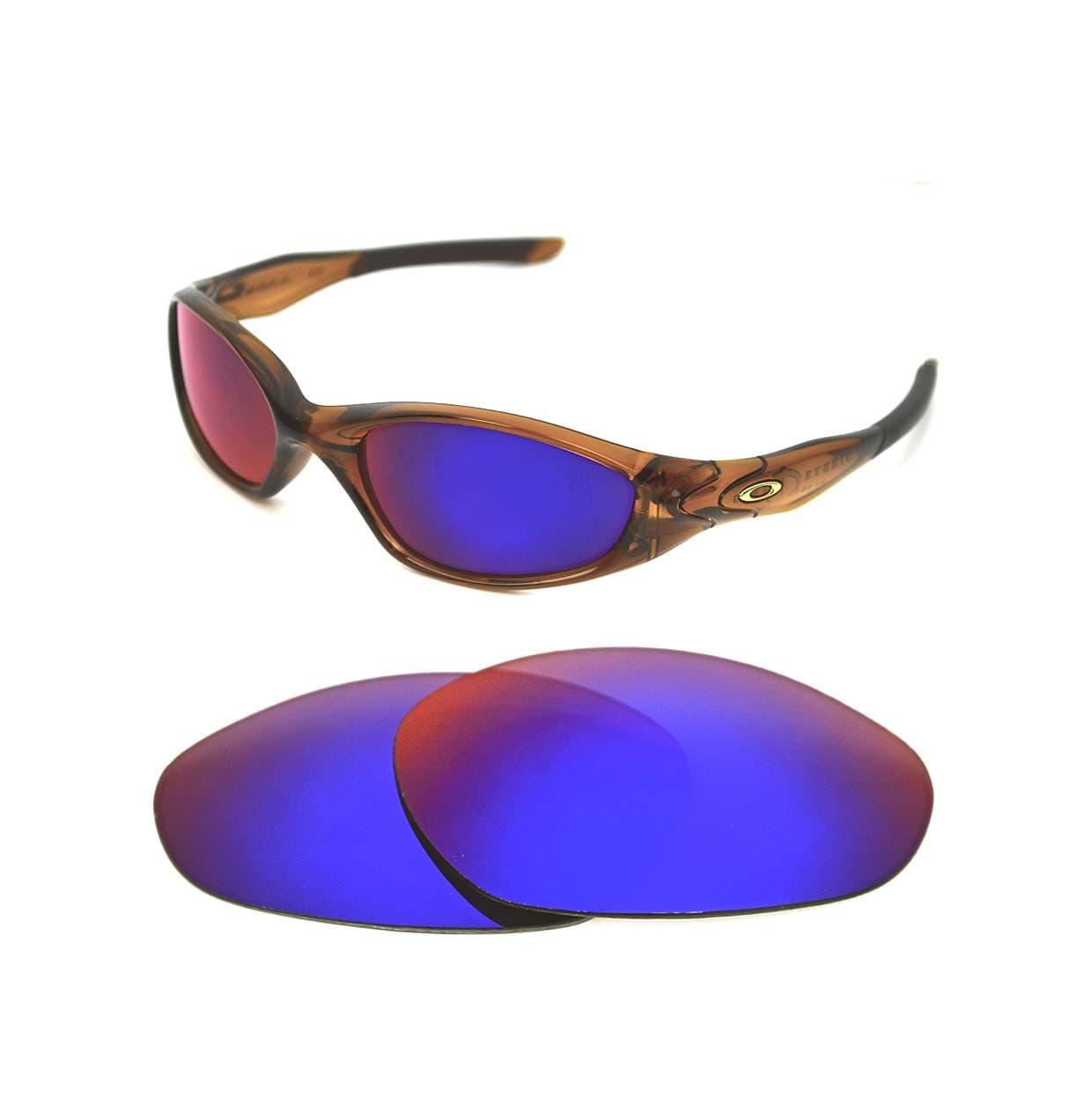 NEW POLARIZED CUSTOM LIGHT +RED LENS FOR OAKLEY MINUTE 2.0 SUNGLASSES