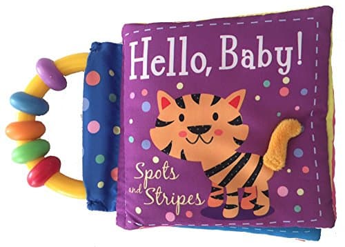 Hello, Baby! Spots and Stripes Rag Book – 2018
