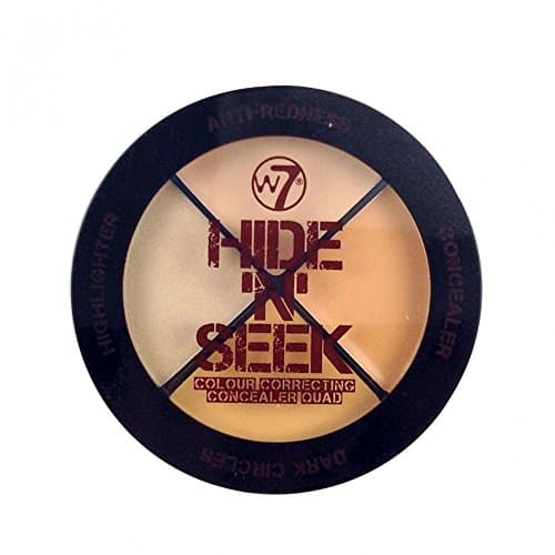 W7 Hide ‘N’ Seek Quad Colour Correcting Concealer -Natural