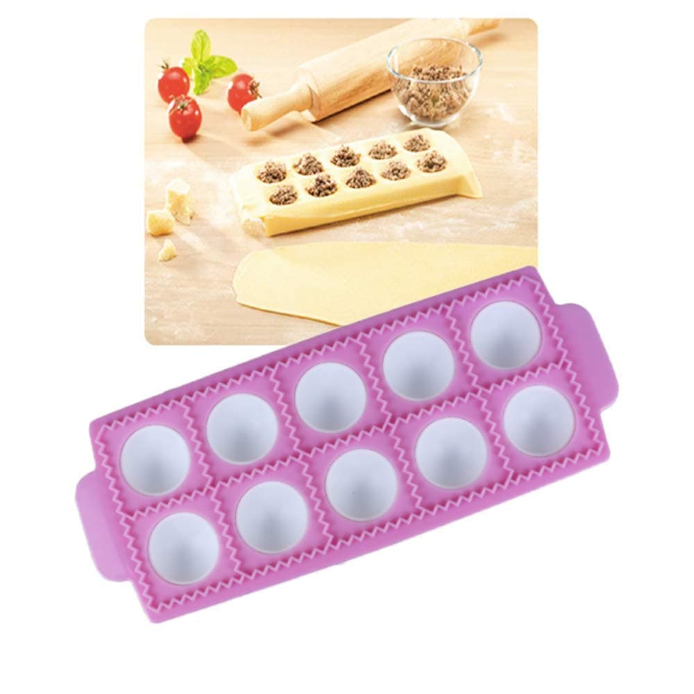 Ravioli Maker Mold for pasta Ravioli Meat Press Maker LARGE for homemade Ravioli pasta in your home kitchen |food safety manufacturers guarantee | Make pasta easy - Buy today