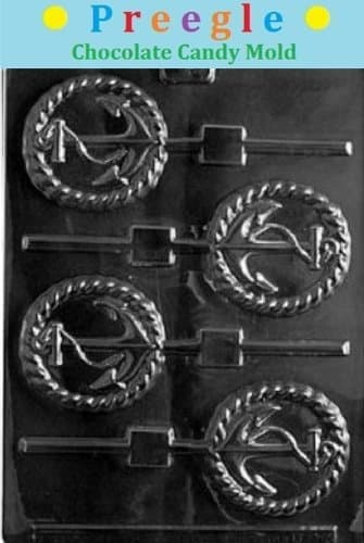 PLP-N028 Anchor Lolly Chocolate Candy Mold